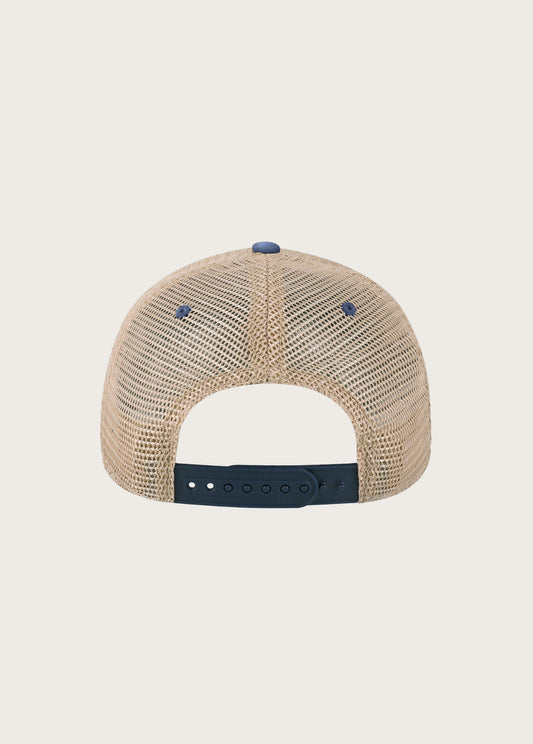 Weed Patch Trucker Hat | Washed Denim