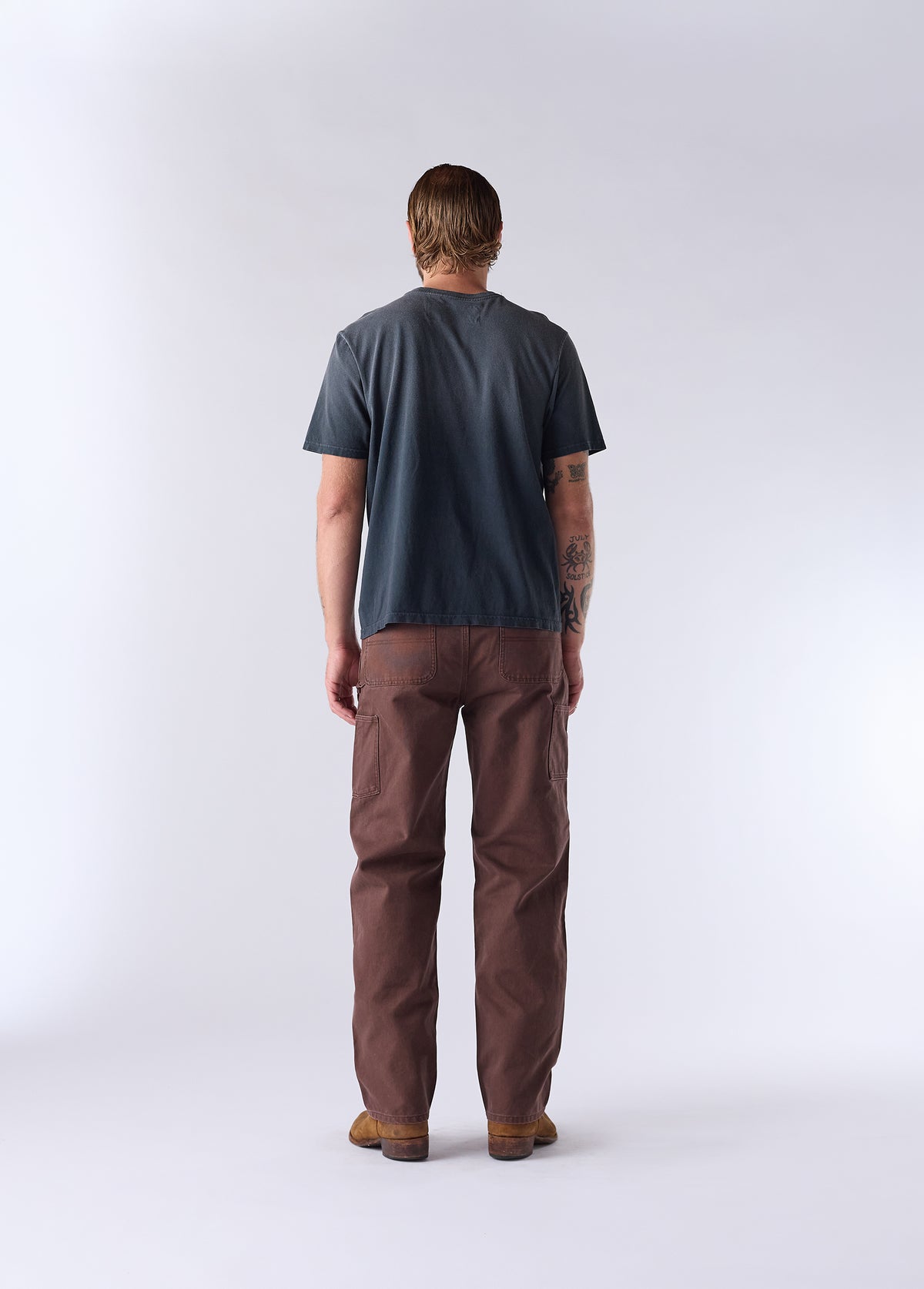Anyhow T-Shirt | Sun Faded Black