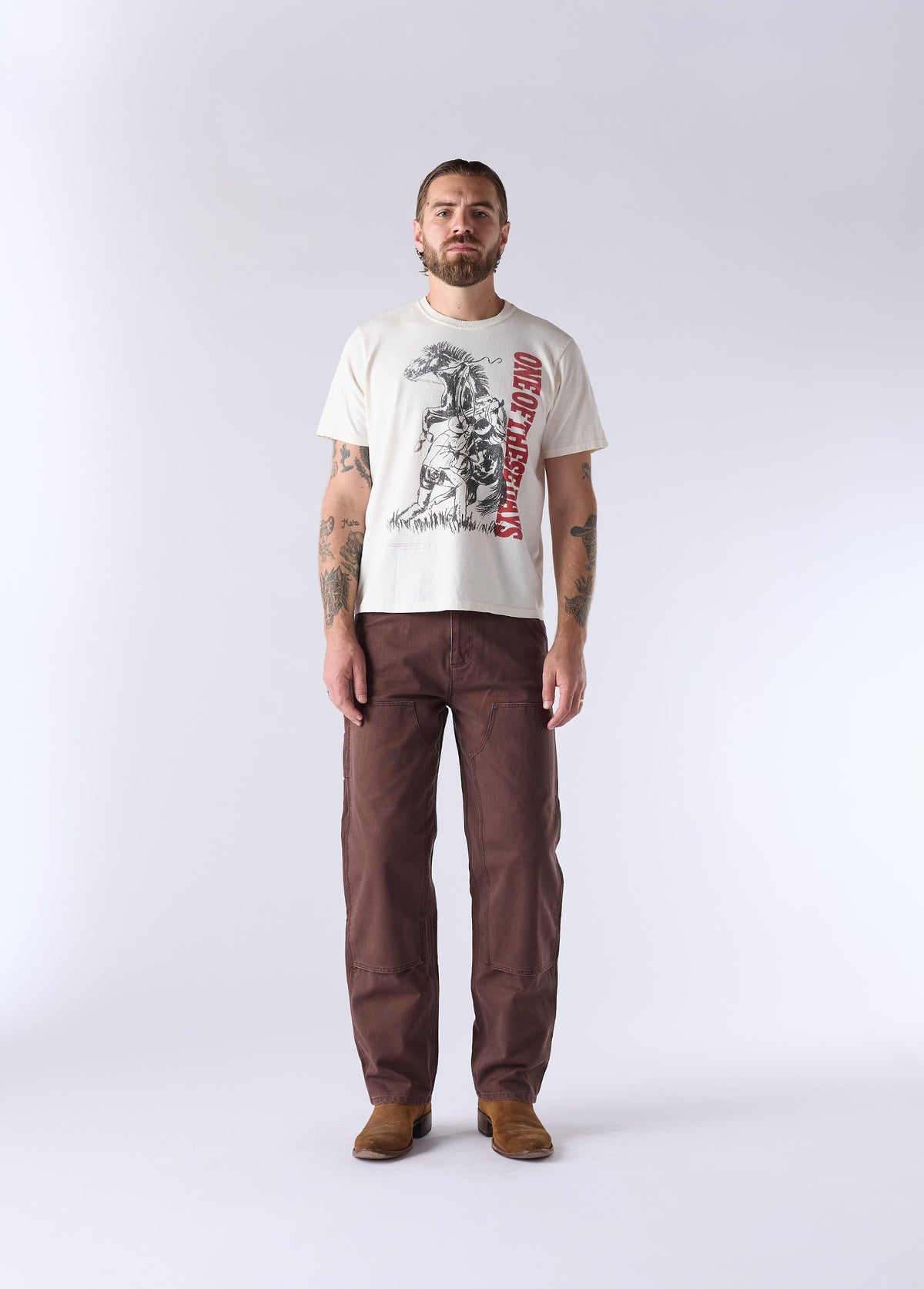 Anyhow T-Shirt | Bone