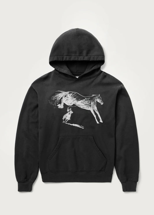 After All is Said Hoodie | Sun Faded Black