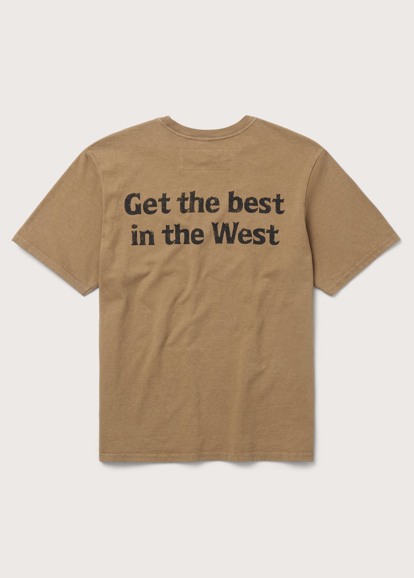 Best In The West T-Shirt | Light Brown