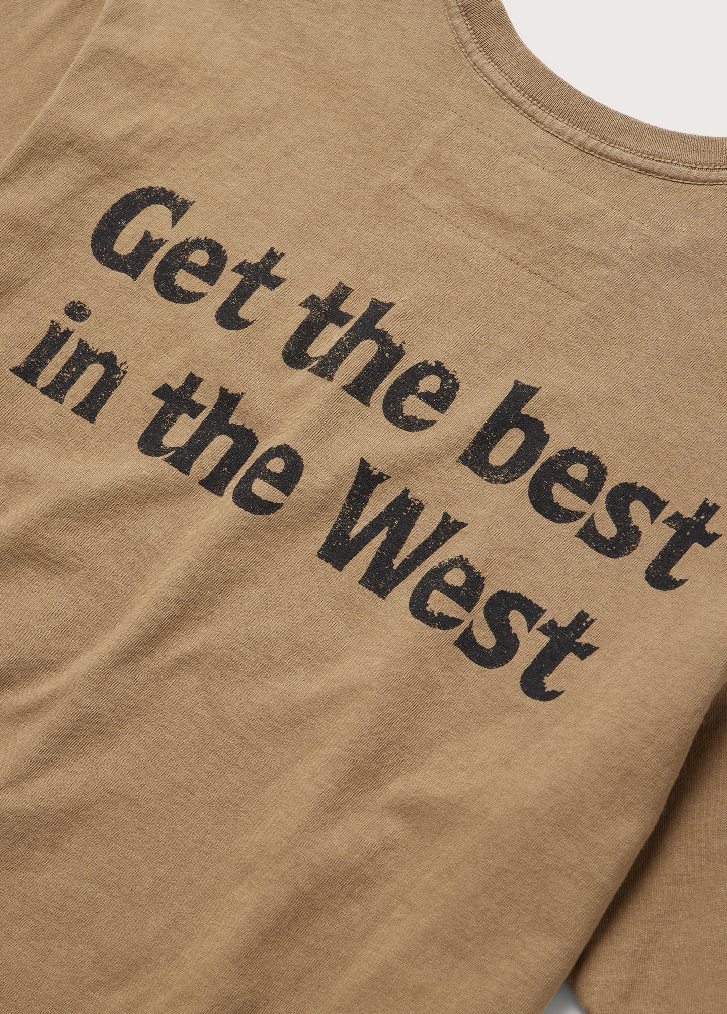 Best In The West T-Shirt | Light Brown
