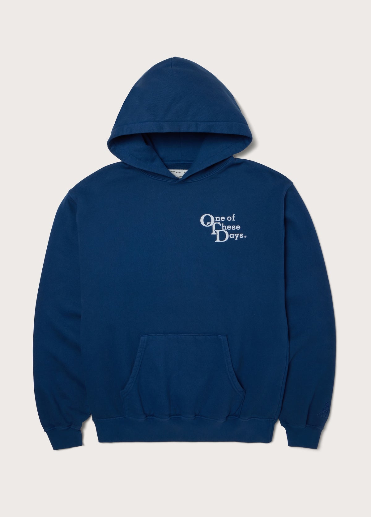 OTD Stacked Hooded Sweatshirt | Washed Navy