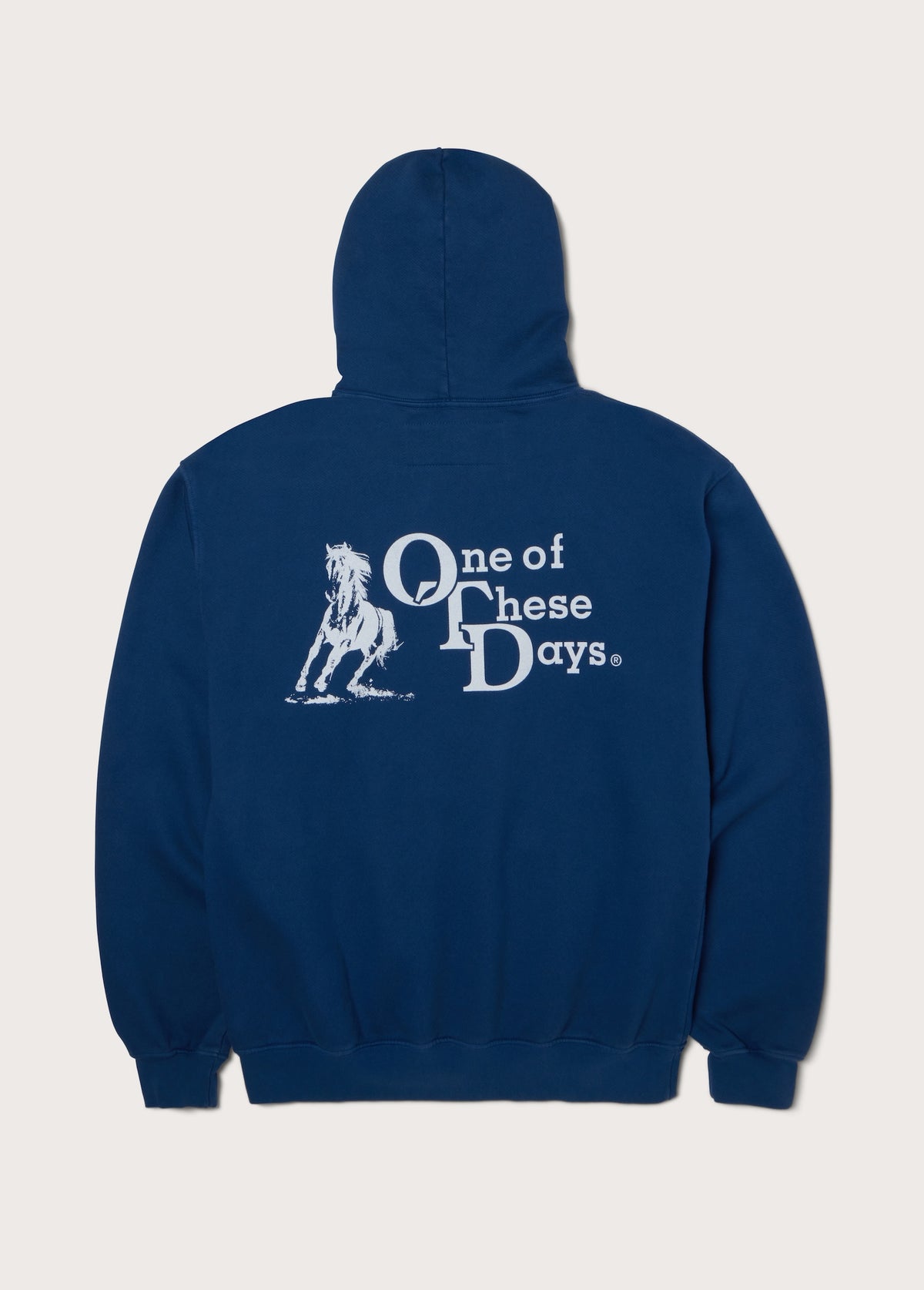 OTD Stacked Hooded Sweatshirt | Washed Navy