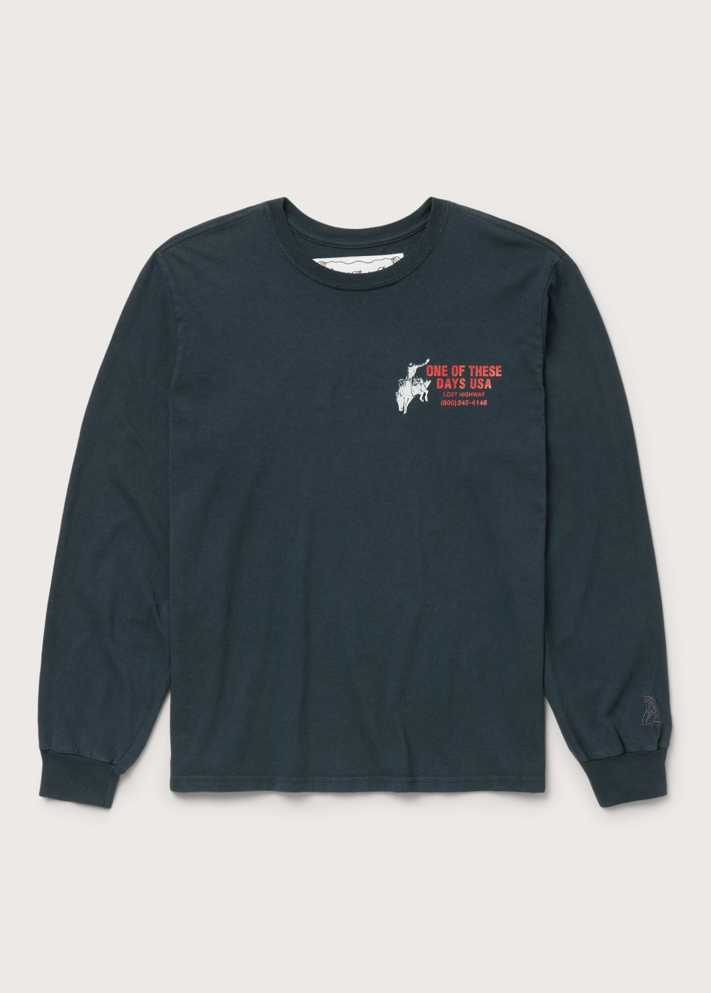 Break On Through Long Sleeve T-Shirt | Black