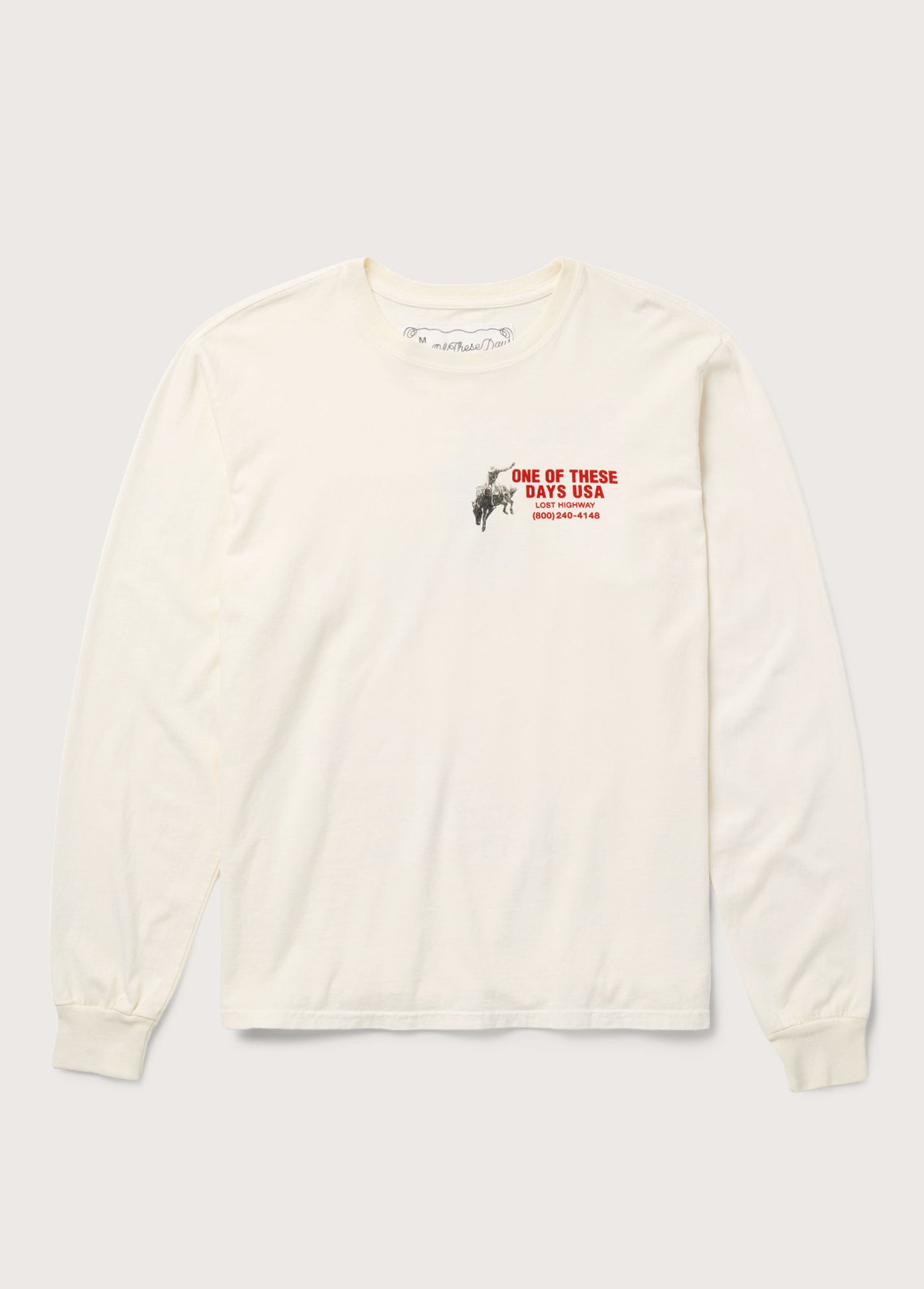Break On Through Long Sleeve T-Shirt | Bone