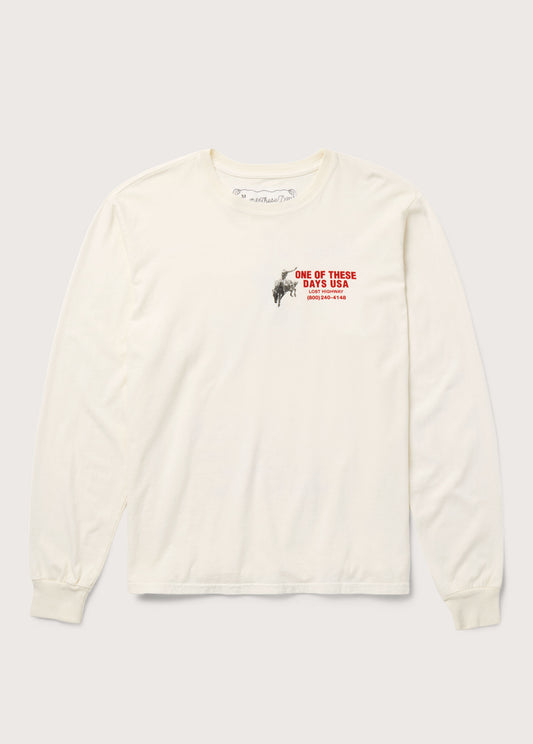 Break On Through Long Sleeve T-Shirt | Bone