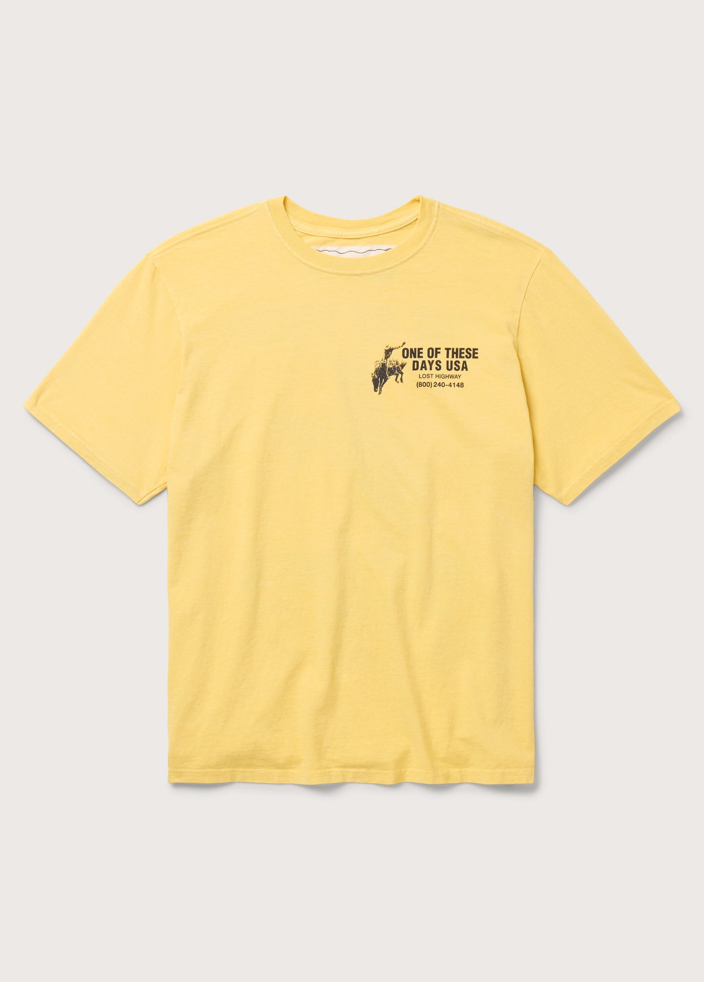 Break On Through T-Shirt | Summer Yellow