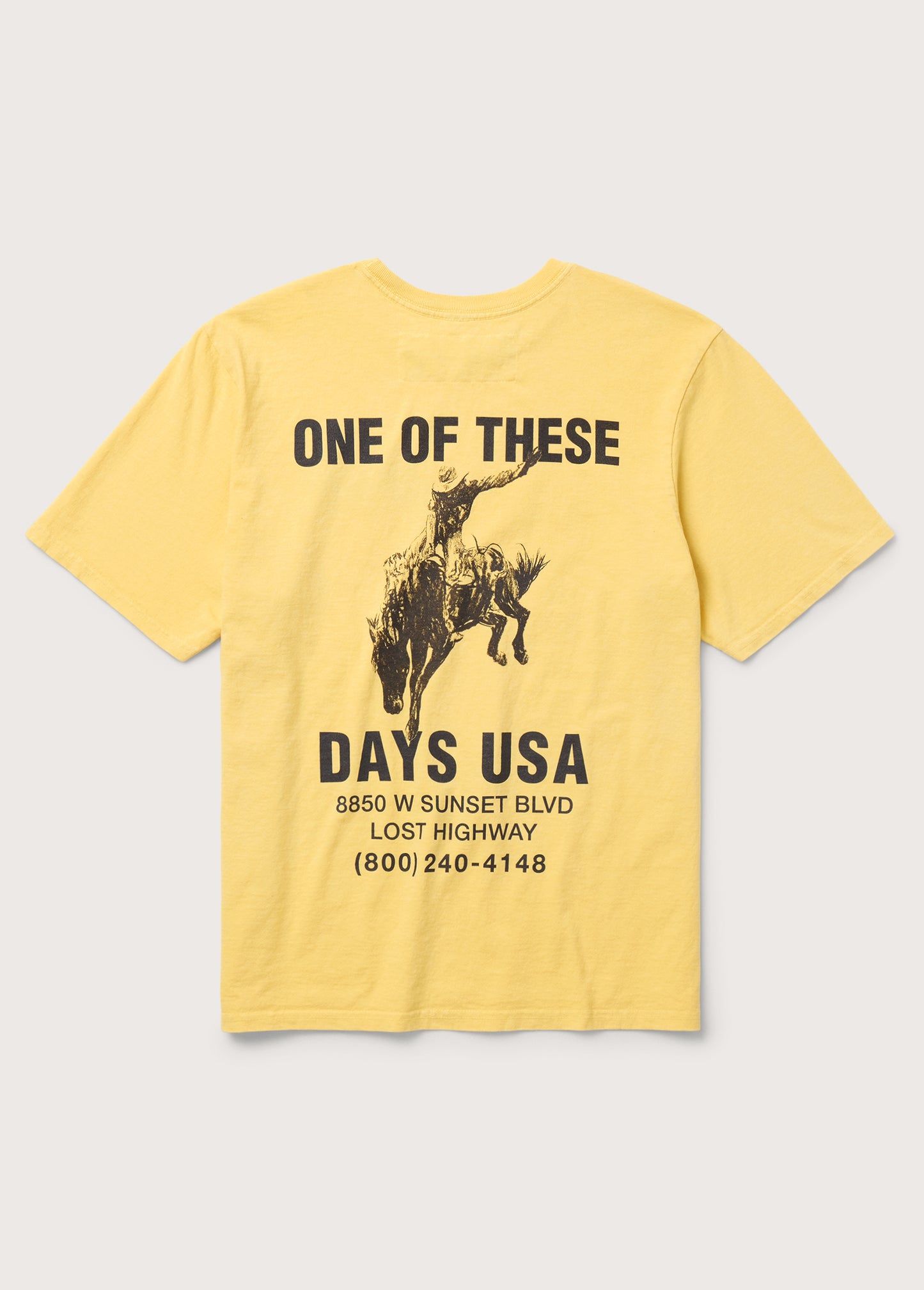 Break On Through T-Shirt | Summer Yellow