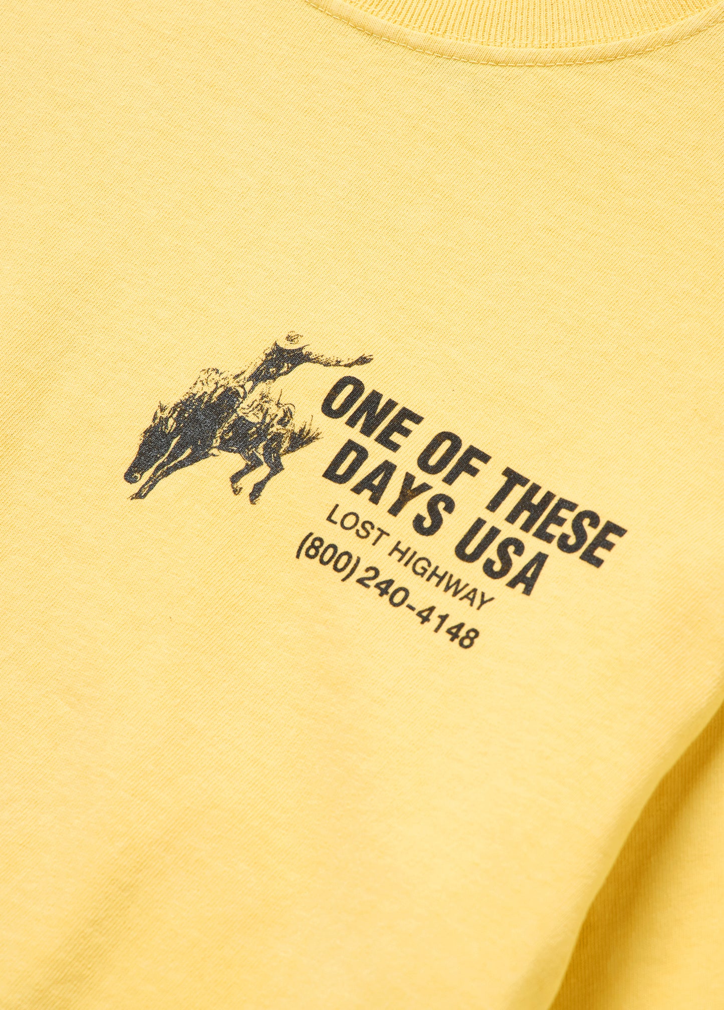 Break On Through T-Shirt | Summer Yellow