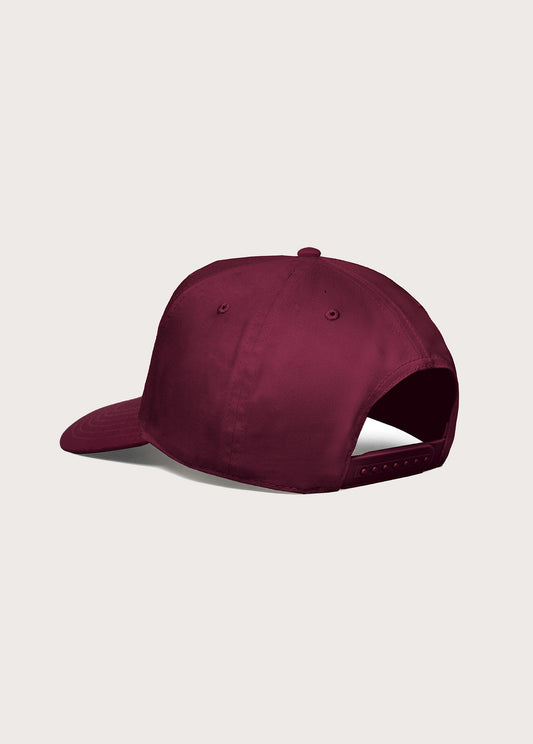 Just For A Moment 5 Panel Hat | Burgundy