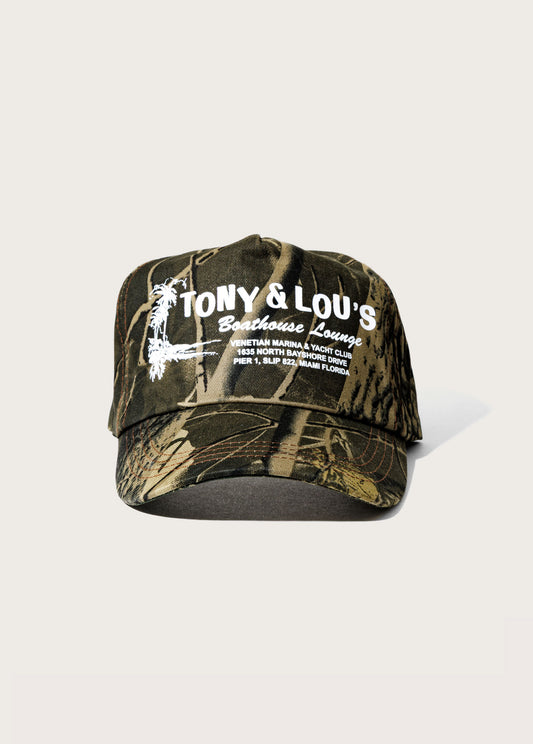 Tony & Lou's Trucker Hat | Camo