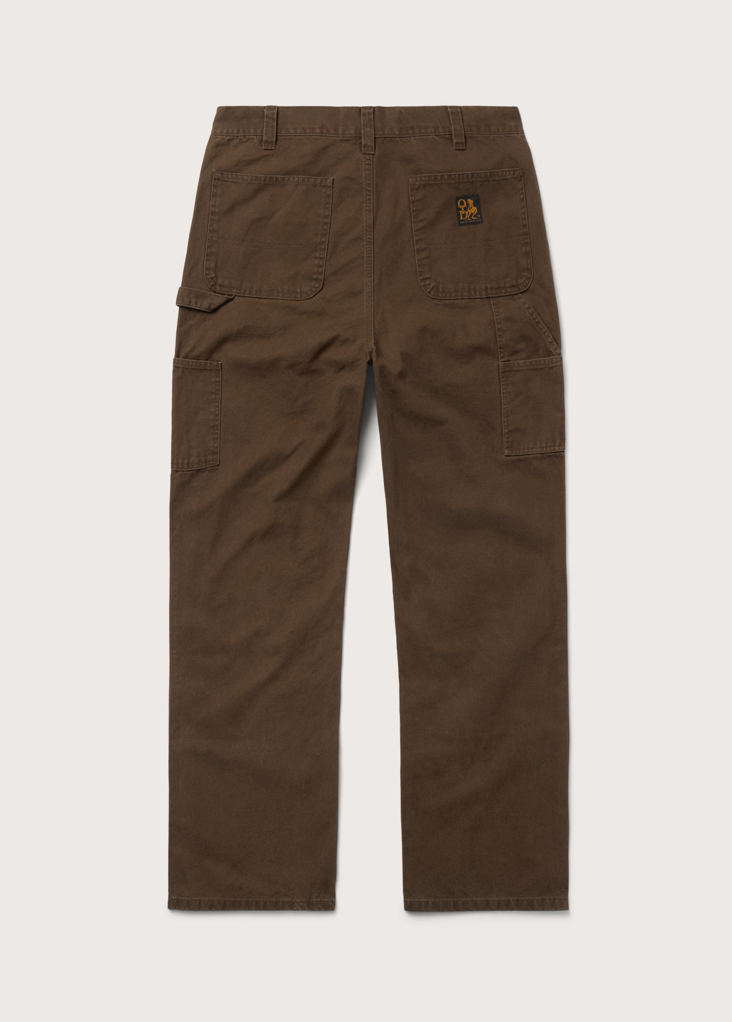 Canvas Double Knee Pant | Brown