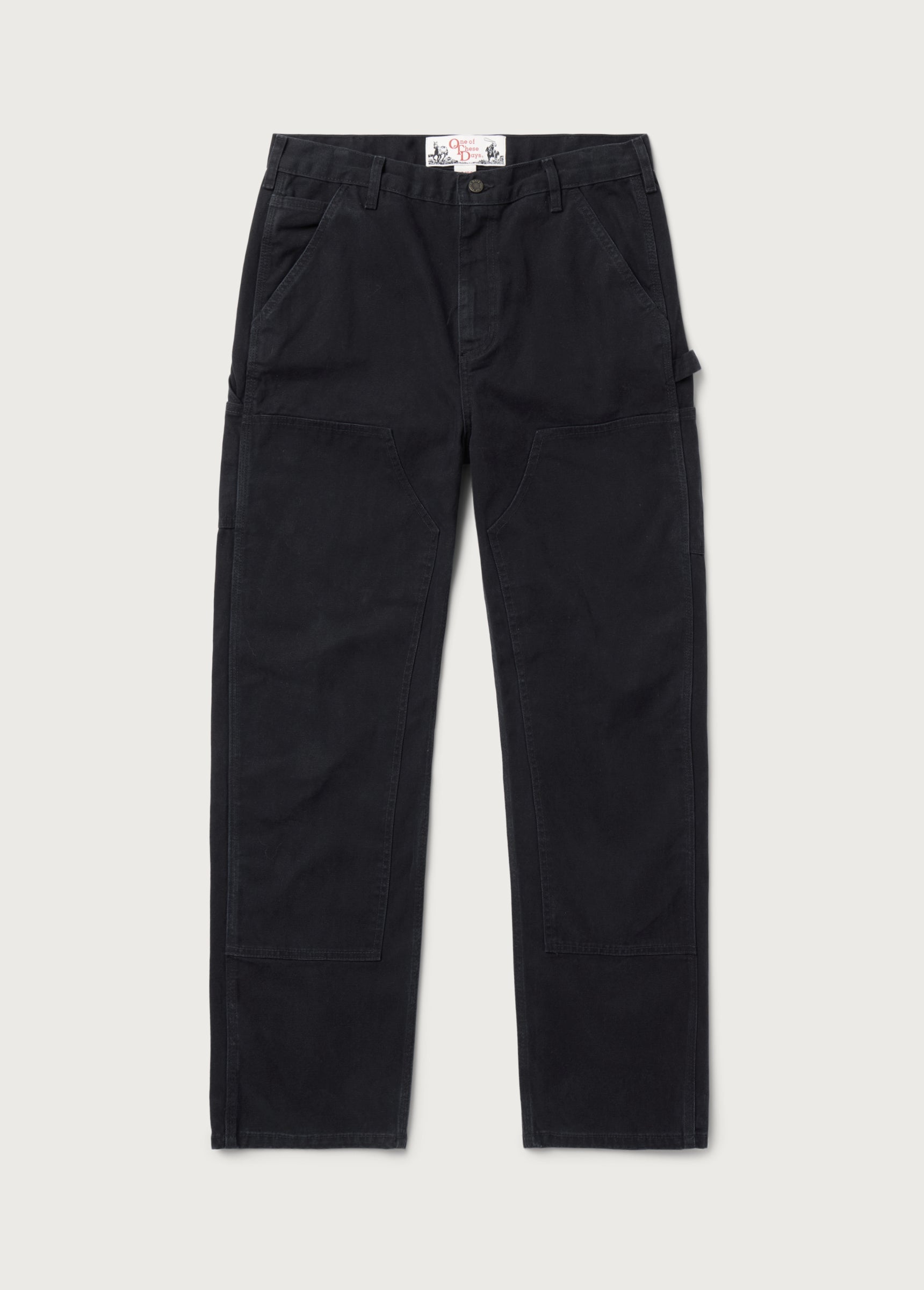 Canvas Double Knee Pant | Washed Black | FW25 | One of These Days – One ...