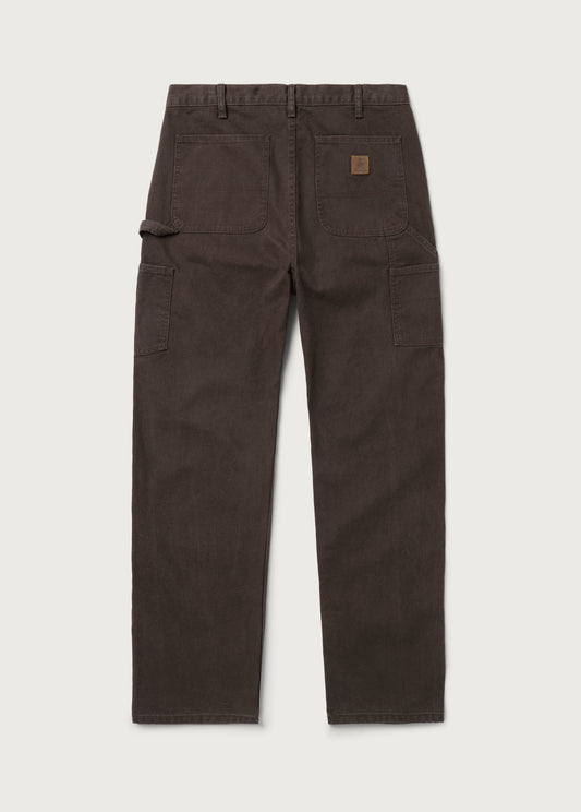 Canvas Double Knee Pant | Washed Brown