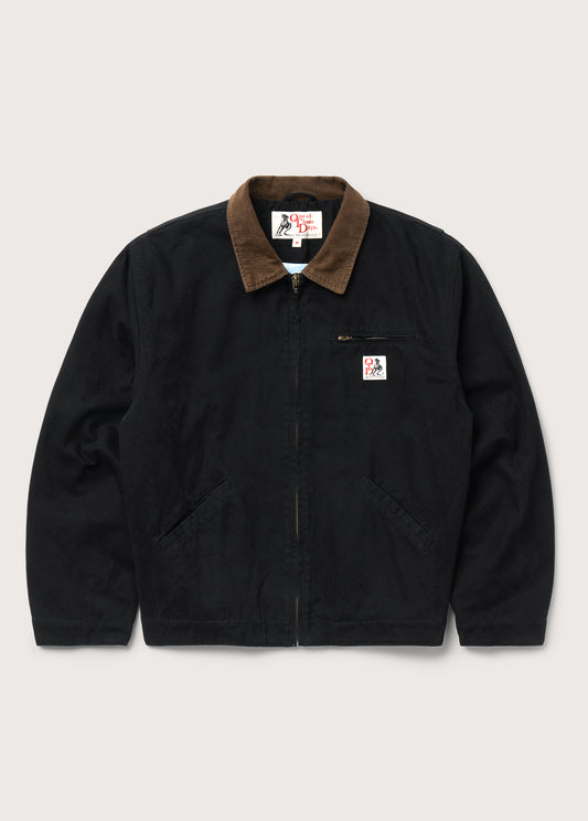 Canvas Prairie Jacket | Washed Black