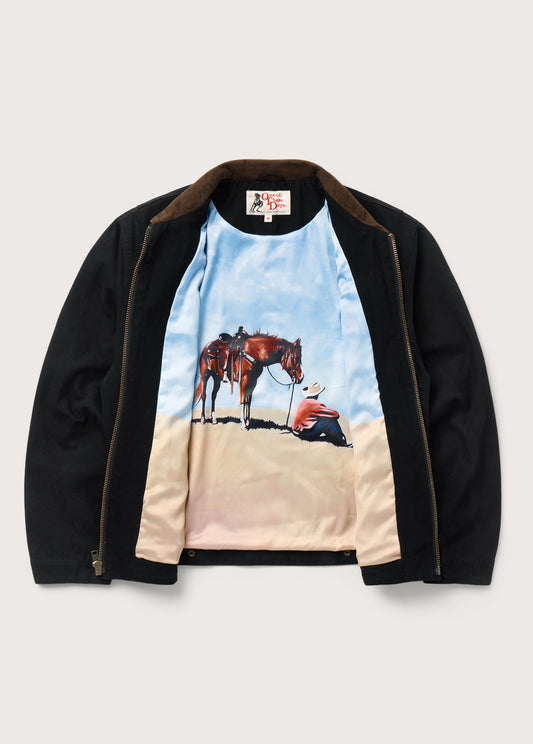 Canvas Prairie Jacket | Washed Black