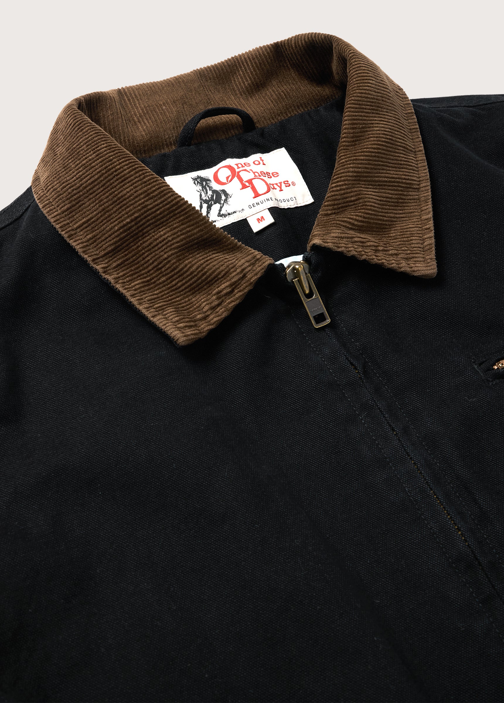 Canvas Prairie Jacket | Washed Black | SP26 | One Of These Days