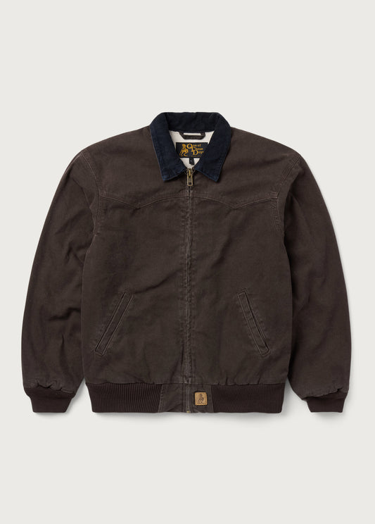 Canvas Ranch Jacket | Washed Brown