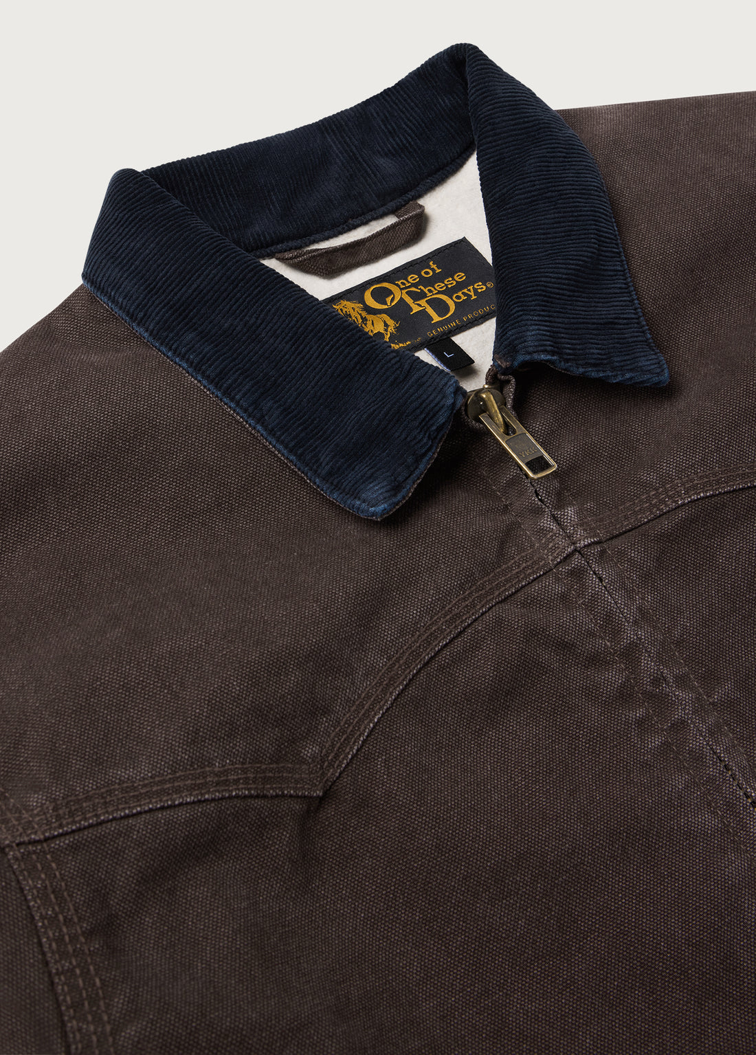 Canvas Ranch Jacket | Washed Brown | FW25 | One of These Days – One Of ...