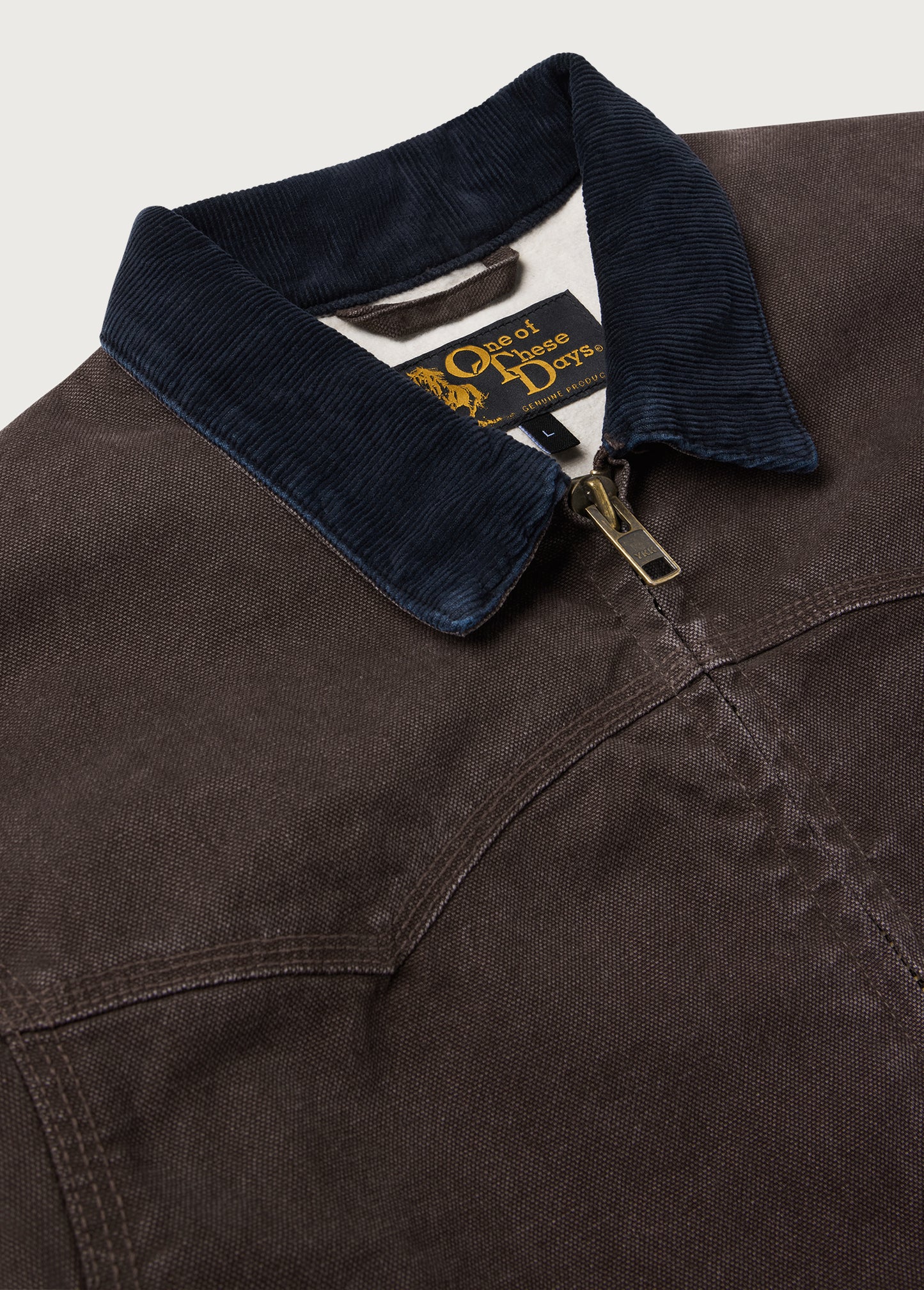 Canvas Ranch Jacket | Washed Brown