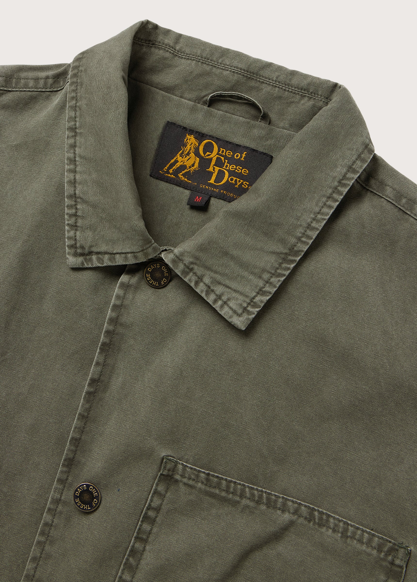 A Vontade Coaches Jacket オリーブLサイズ チンスト付き Coaches Jacket | Olive | SP26 | One Of These Days