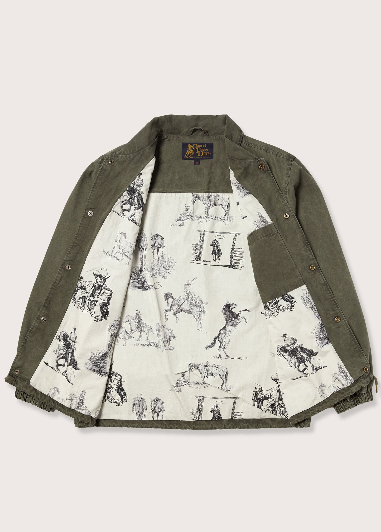 Coaches Jacket | Olive