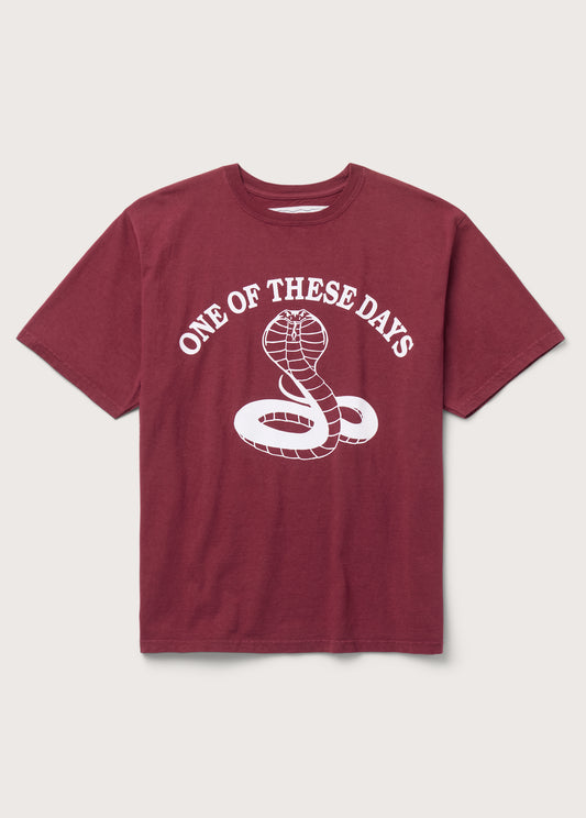 Cobra T-Shirt | Burgundy
