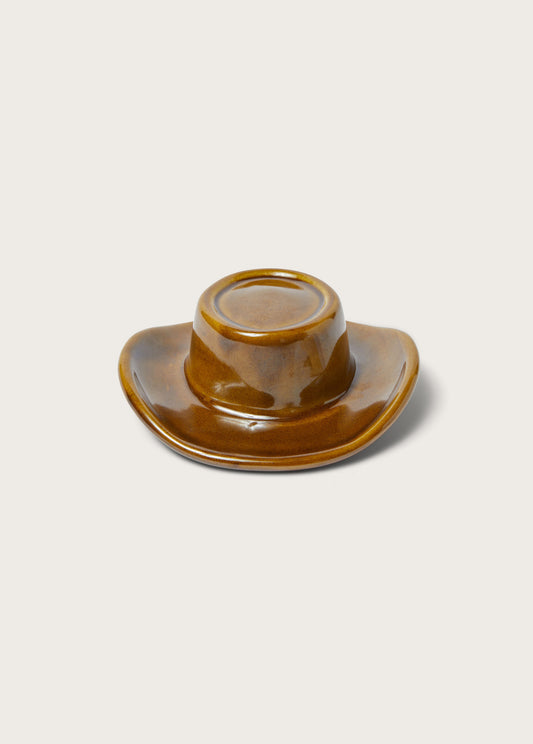 Ceramic Hat Ashtray | Turkish Amber