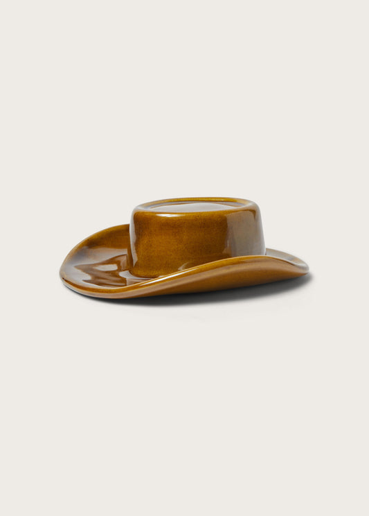 Ceramic Hat Ashtray | Turkish Amber