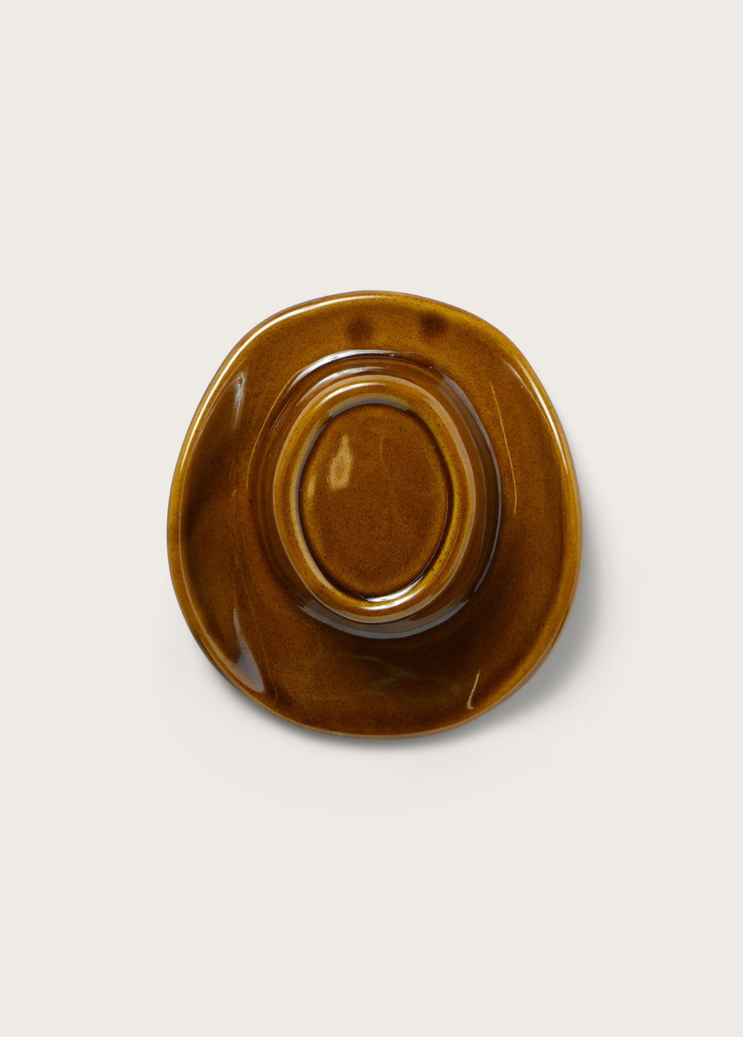 Ceramic Hat Ashtray | Turkish Amber