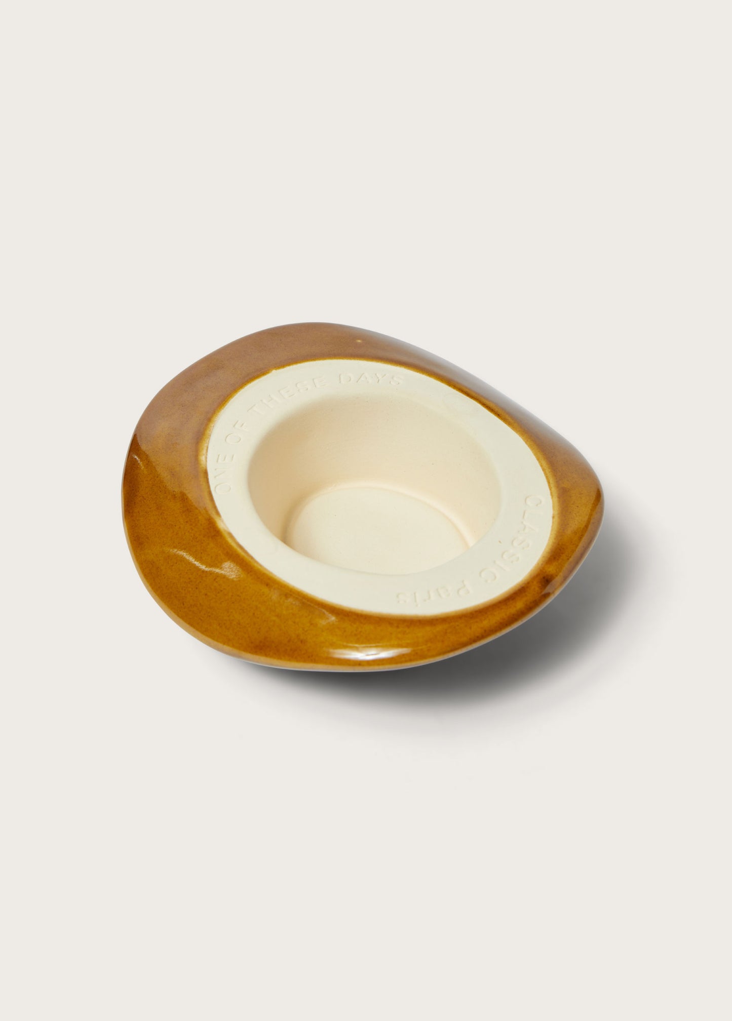 Ceramic Hat Ashtray | Turkish Amber