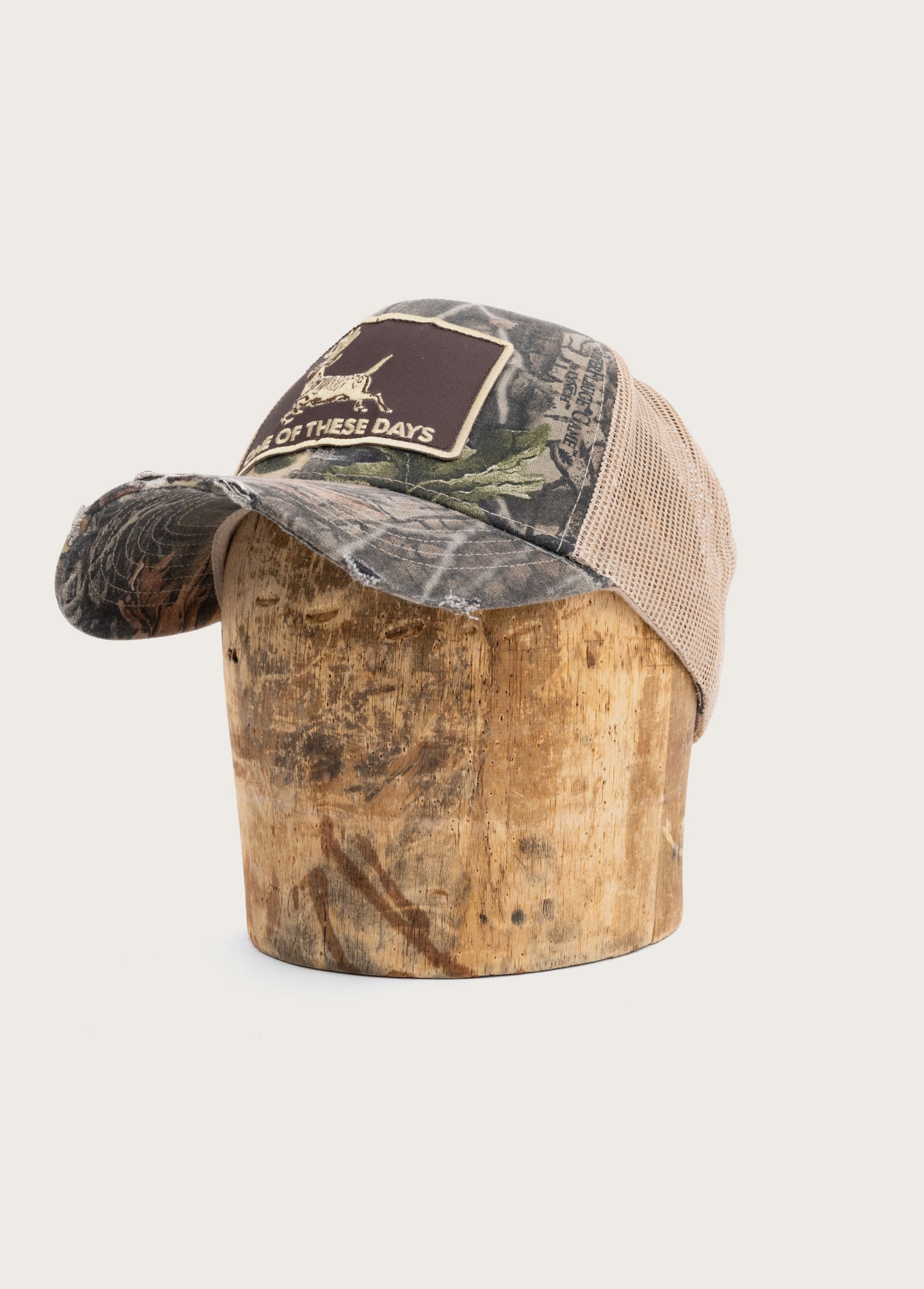 Buck Country Patch Hat | Distressed Camo
