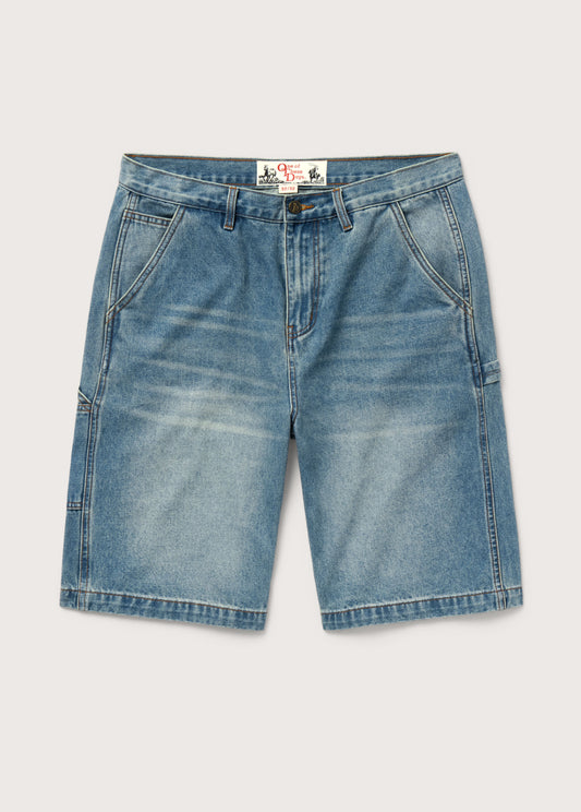Denim Painter Shorts | Indigo