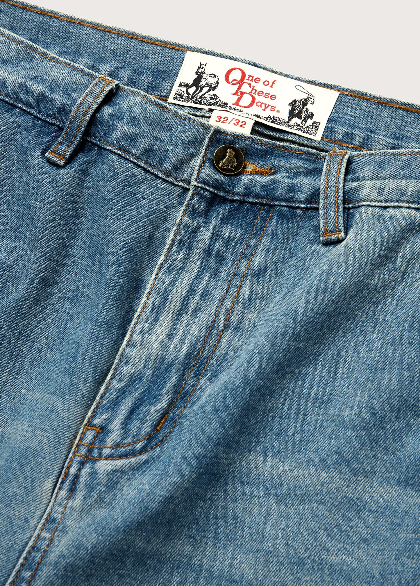 Denim Painter Shorts | Indigo