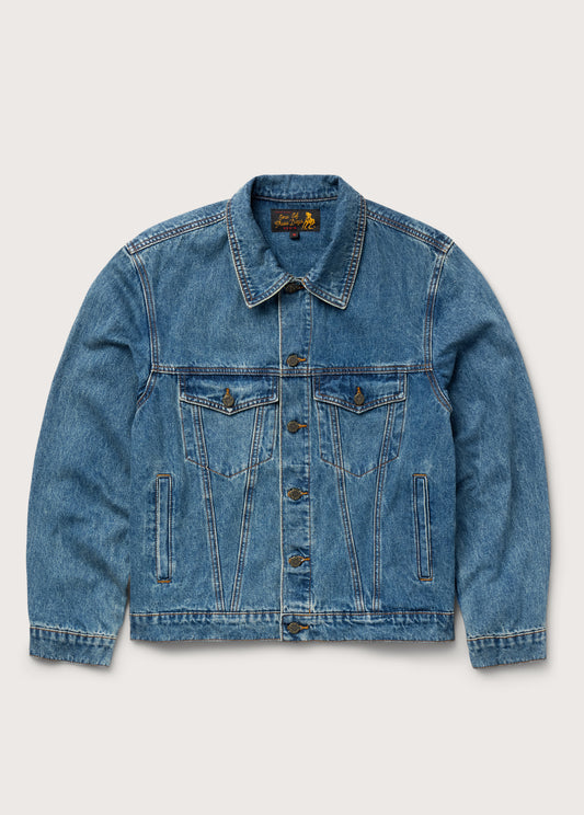 Denim Trucker Jacket | Washed Indigo