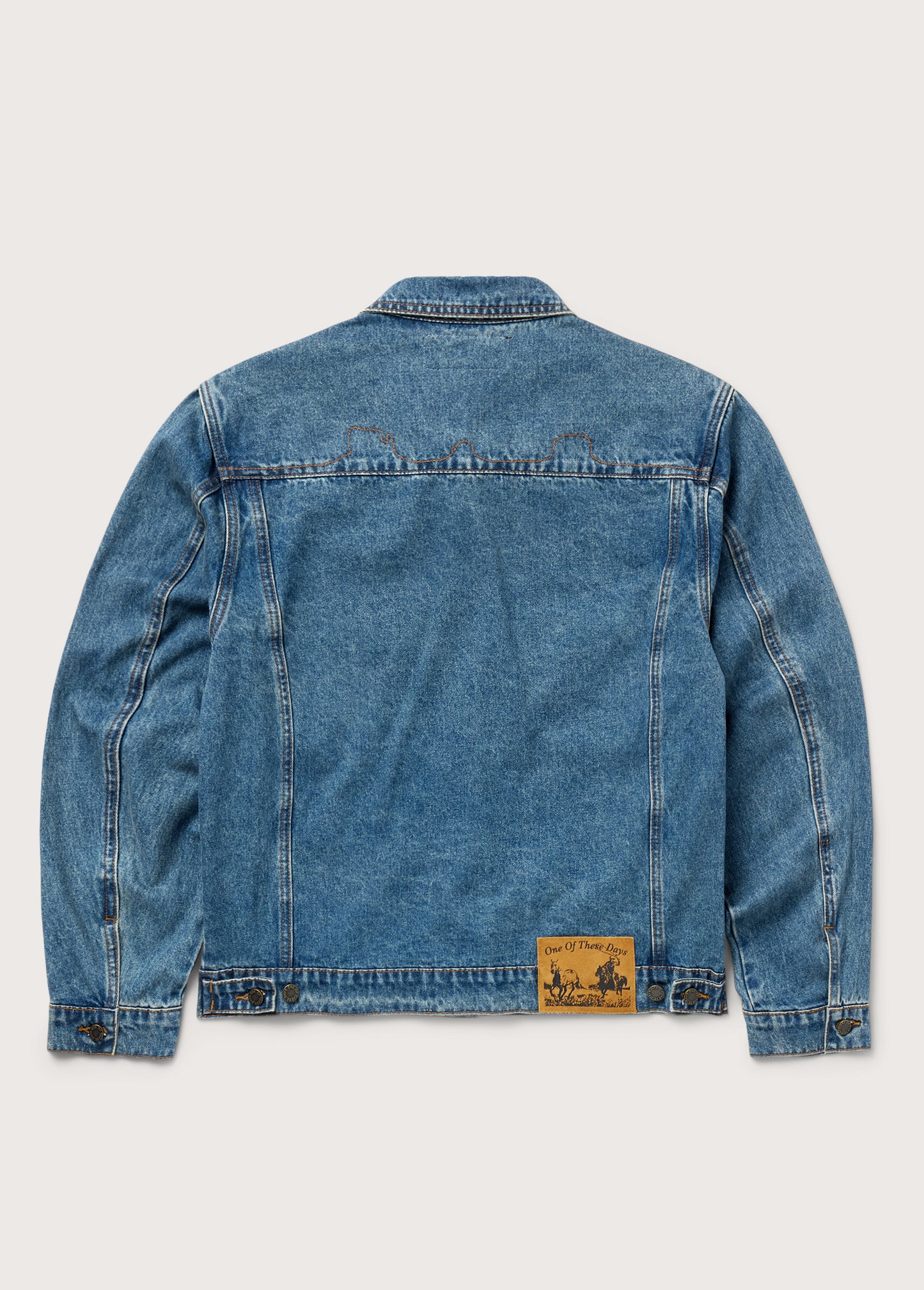 Denim Trucker Jacket | Washed Indigo