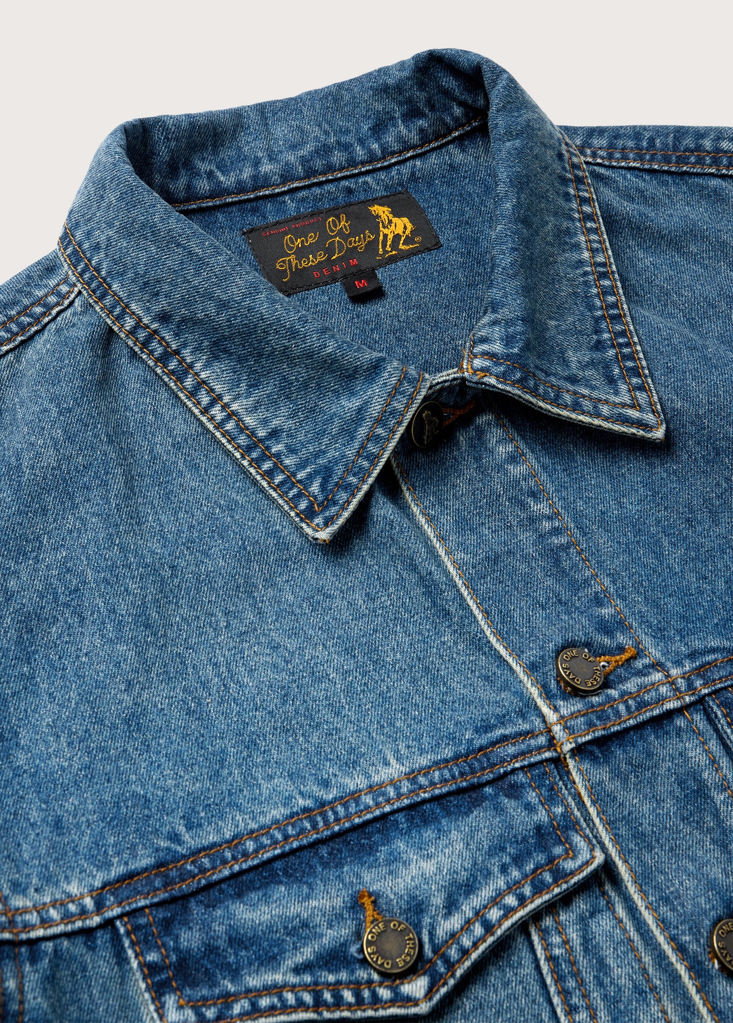 Denim Trucker Jacket | Washed Indigo