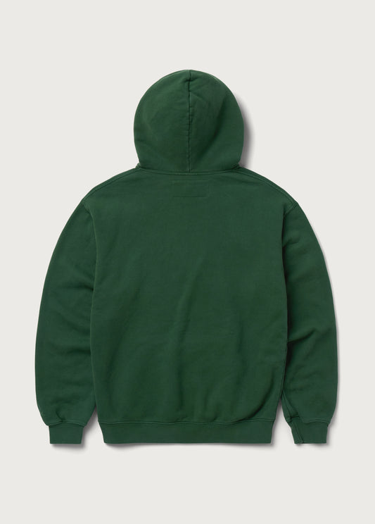 Driftin' Back Hooded Sweatshirt | Hard Washed Forest Green