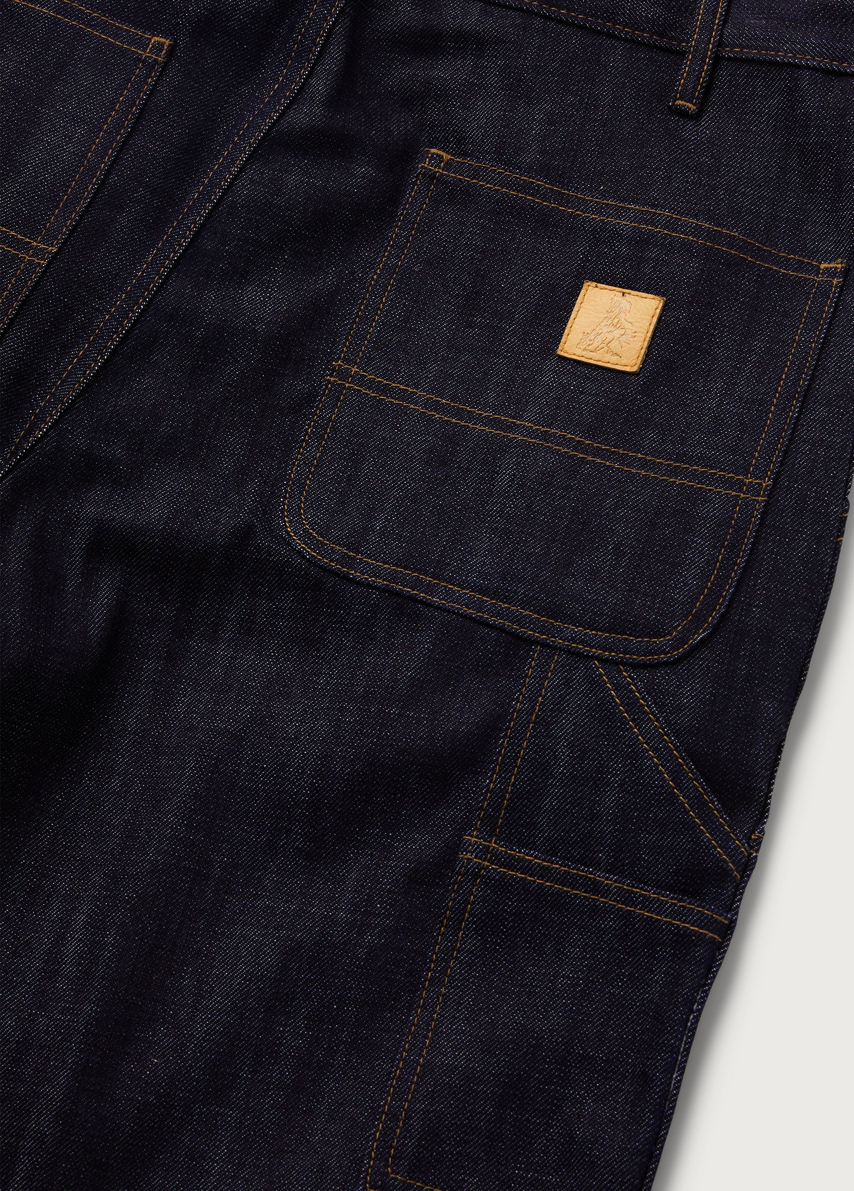 Denim Double Knee Work Pant | Indigo