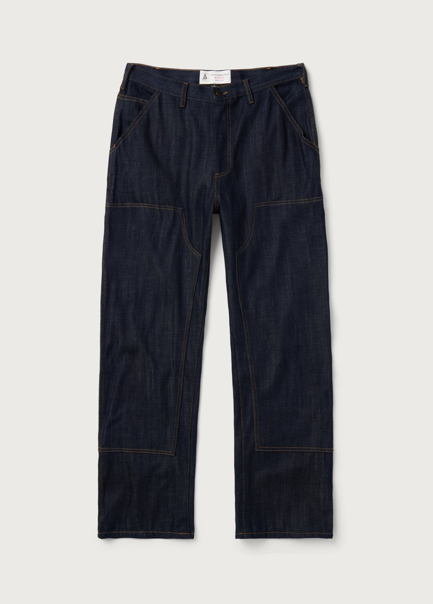 Denim Double Knee Work Pant | Indigo