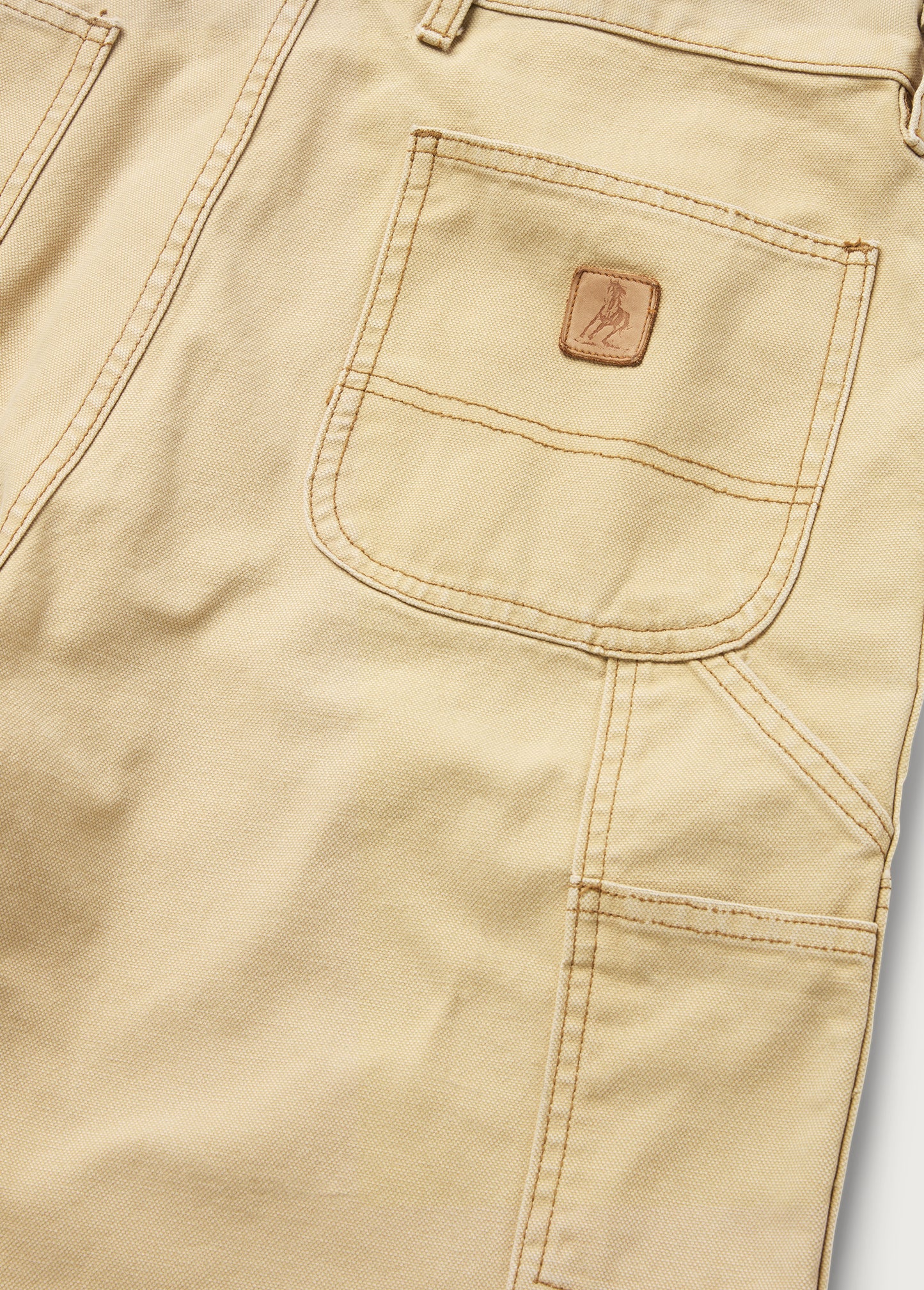 Canvas Double Knee Work Pant | Tan