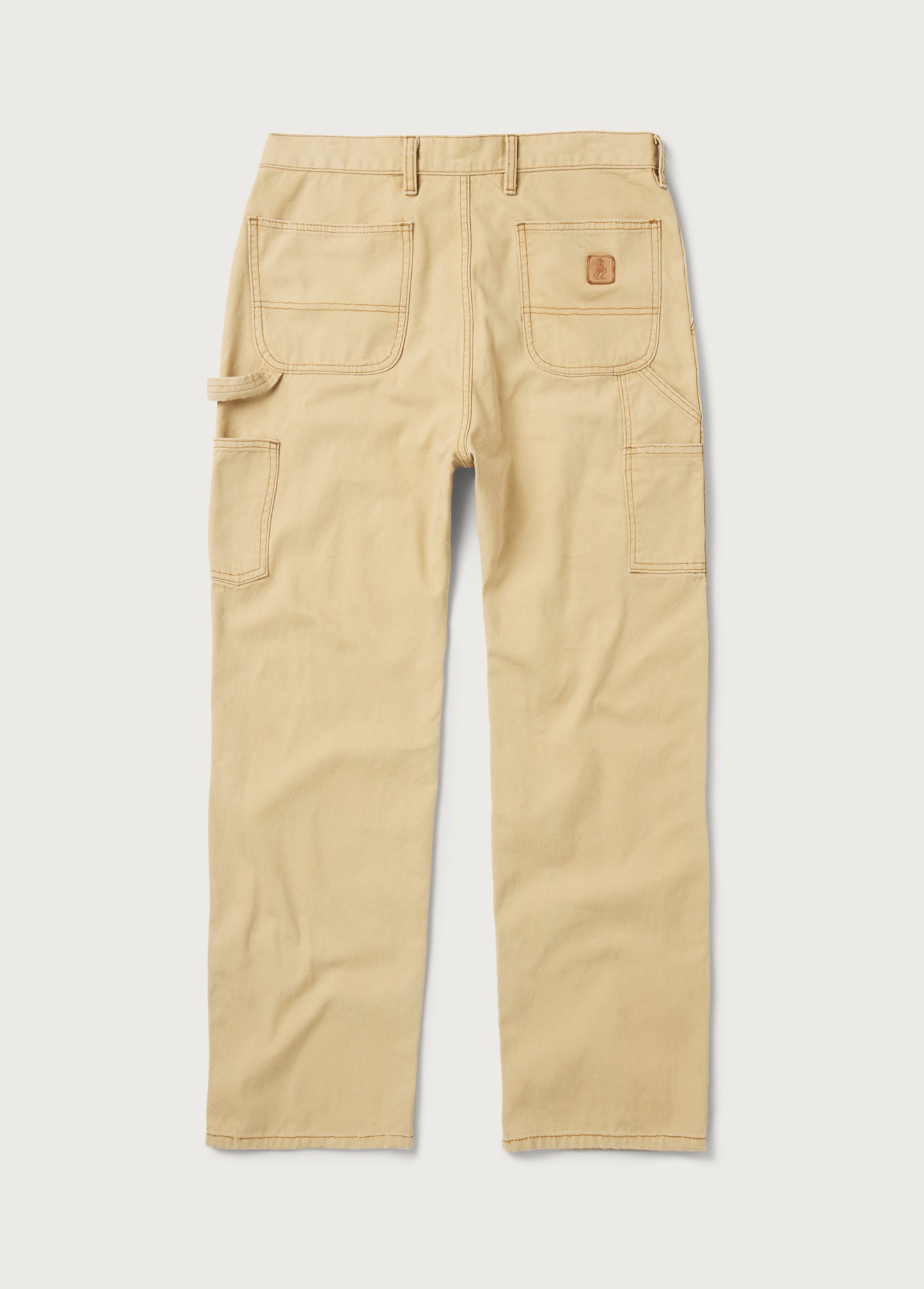 Canvas Double Knee Work Pant | Tan