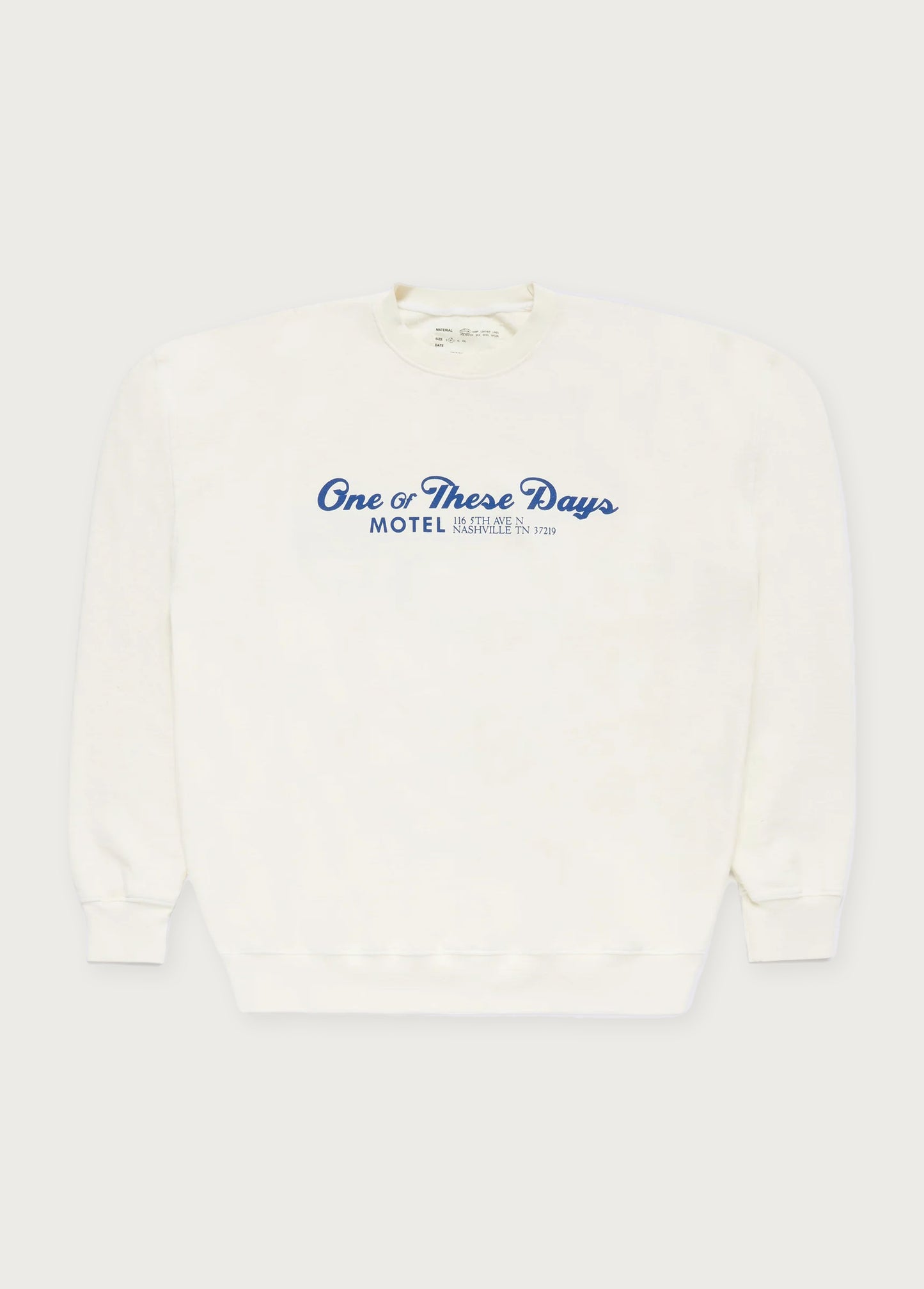 Motel Crewneck Sweatshirt | Bone