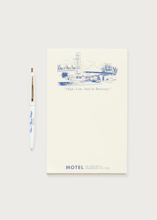 Motel Pen & Notebook Set