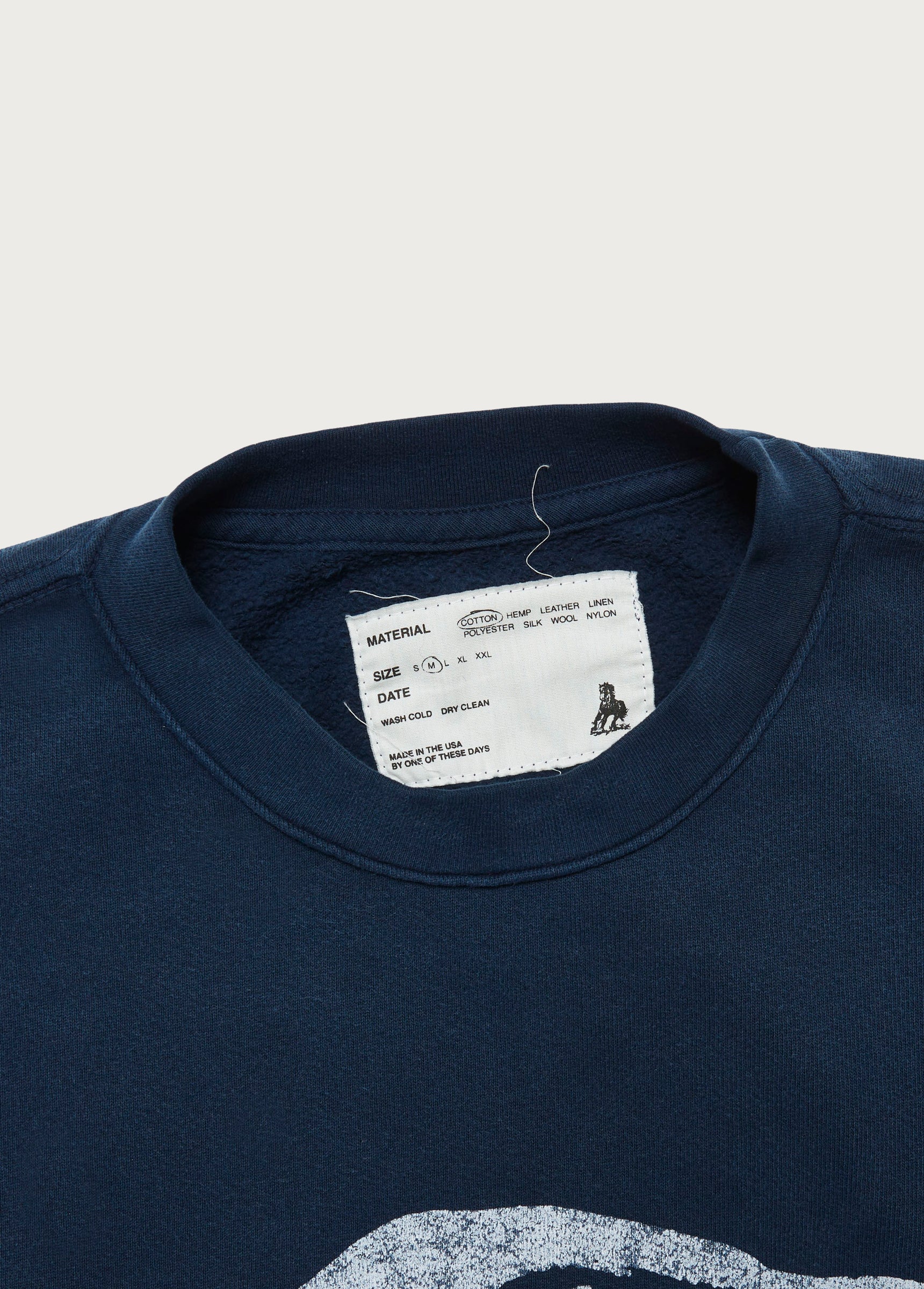 Postal Crewneck Sweatshirt | Navy