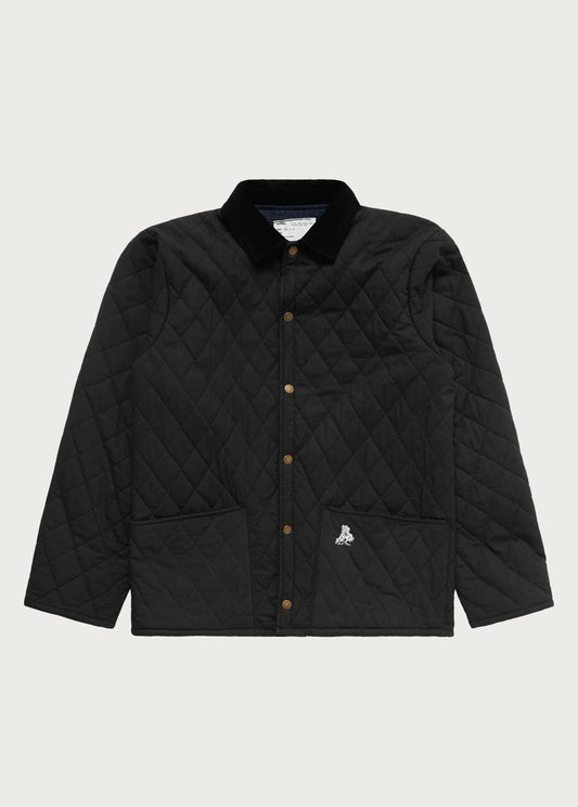Quilted Jacket | Black