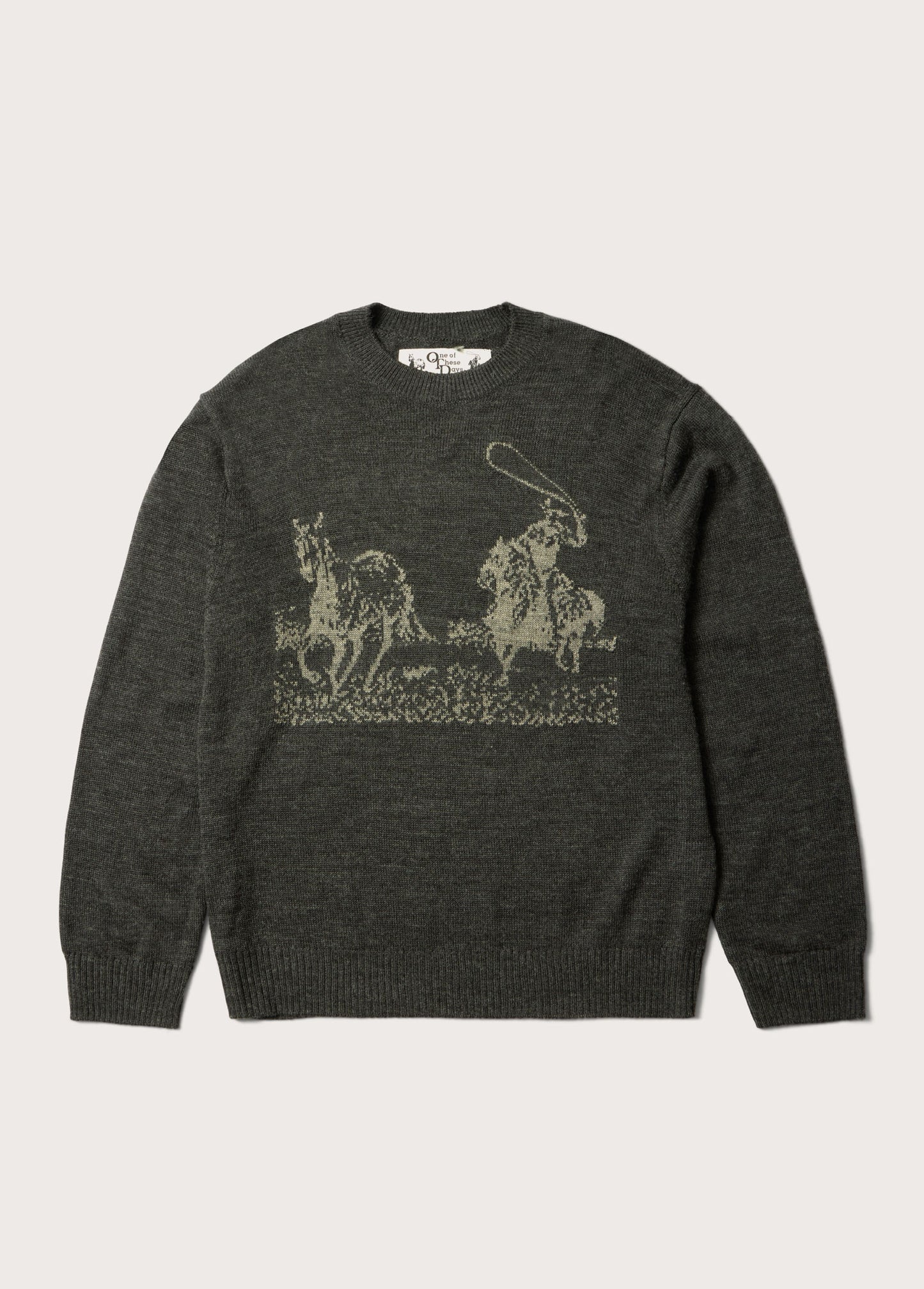 Just For A Moment Knit Sweater | Charcoal