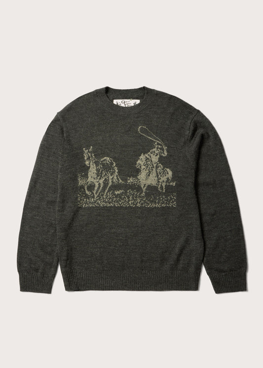 Just For A Moment Knit Sweater | Charcoal