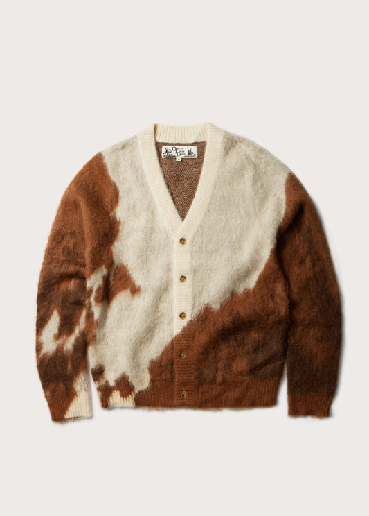 Horse Knit Cardigan | Brown